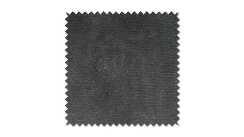 KAWOLA Stoffmuster Velvet grau