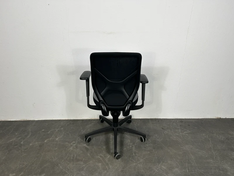 Wilkhahn IN 184/7 Bürodrehstuhl Schwarz / Grau