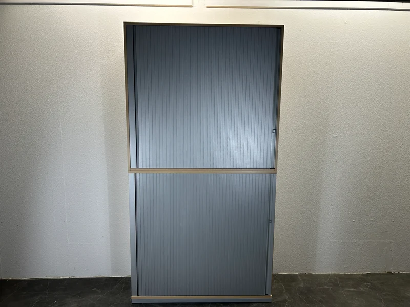 Steelcase Sideboard Ahorn/Silber Aufsatzschränke 4/5/6OH
