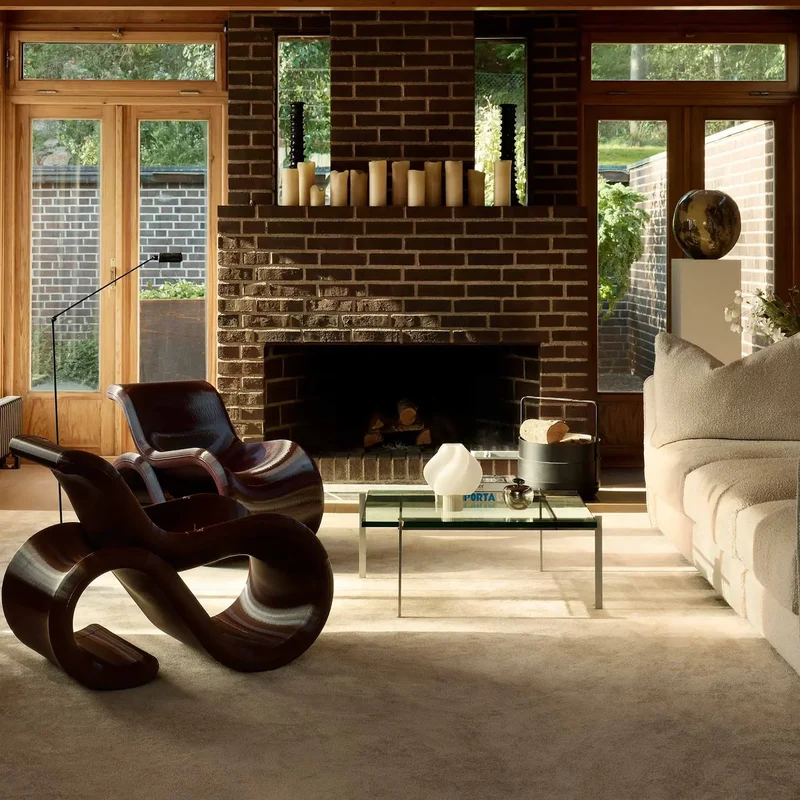 Éclair Chair – Crème Atelier Lounge Sessel