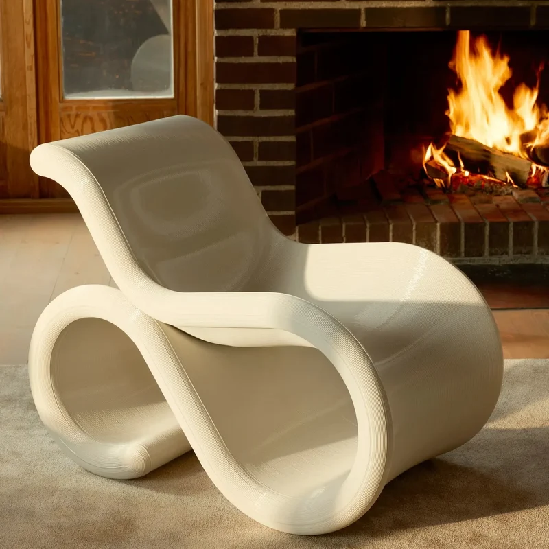 Éclair Chair – Crème Atelier Lounge Sessel