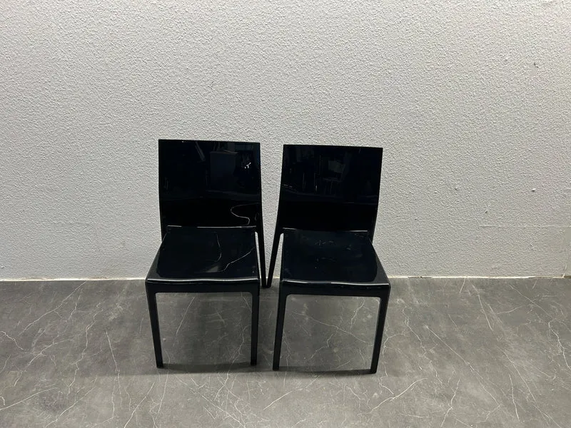 Konferenzstuhl Hartplastik Schwarz