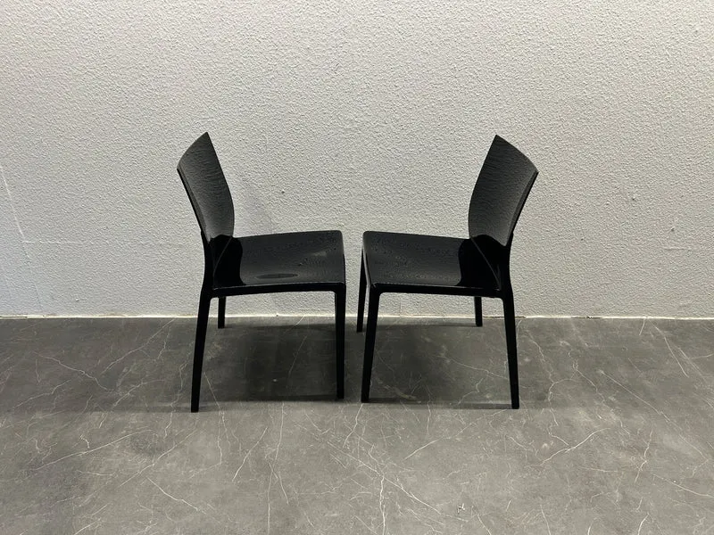 Konferenzstuhl Hartplastik Schwarz