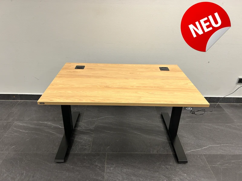 NowyStyl Elektrisch höhenverstellbarer Tisch Eiche