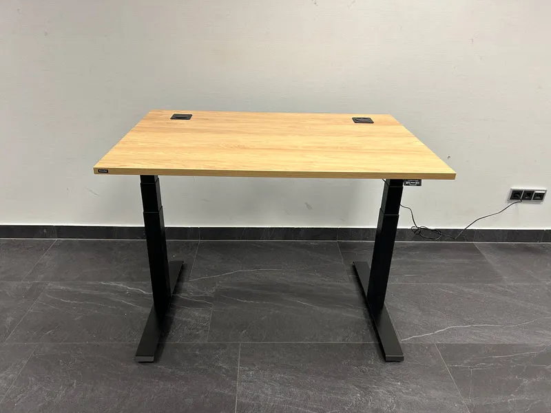 NowyStyl Elektrisch höhenverstellbarer Tisch Eiche