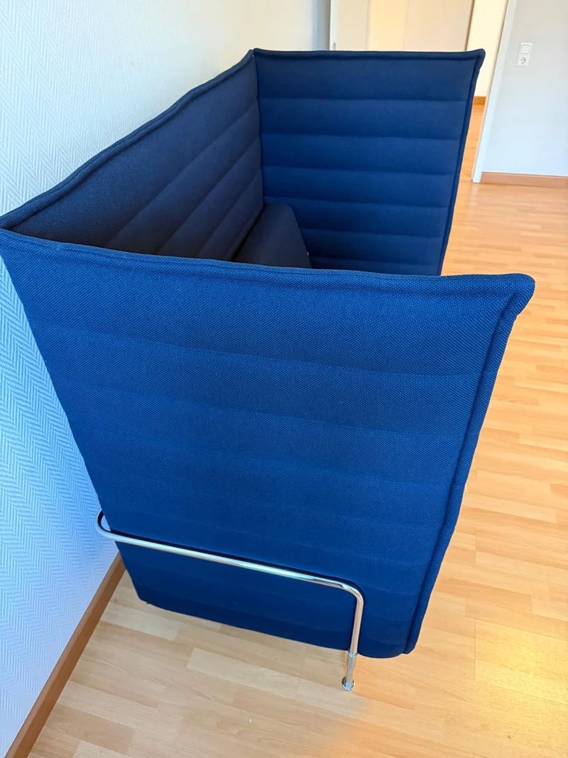 Vitra Alcove Highback Sofa Seat Blau