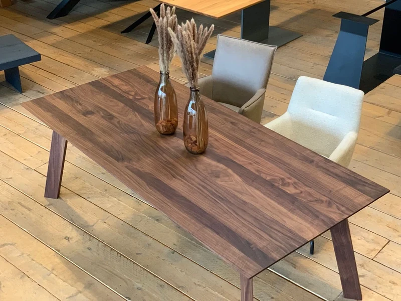 Holz Esstisch Nussbaum Stina
