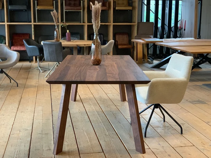 Holz Esstisch Nussbaum Stina