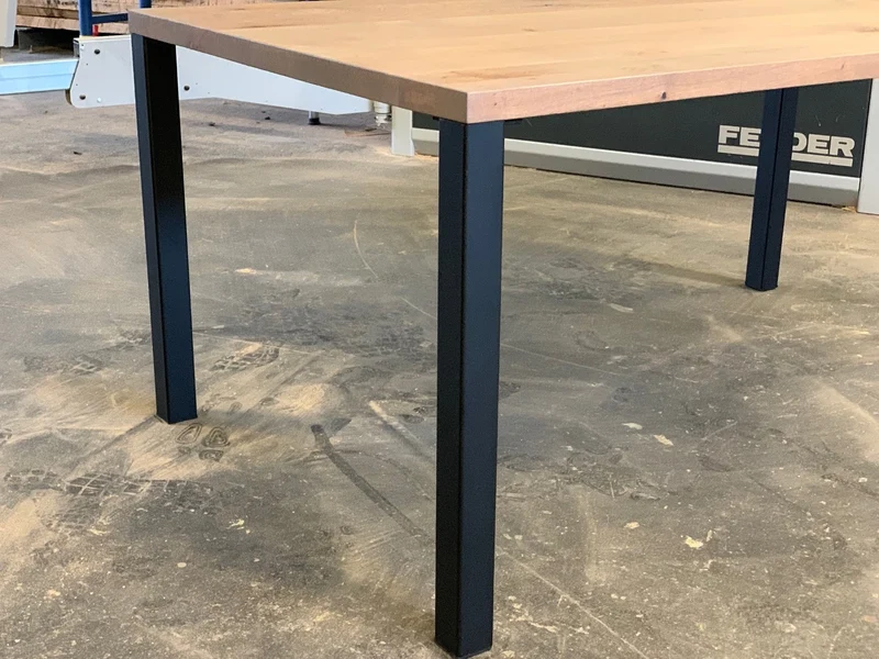 Esstisch Eiche Metallbeine Livo