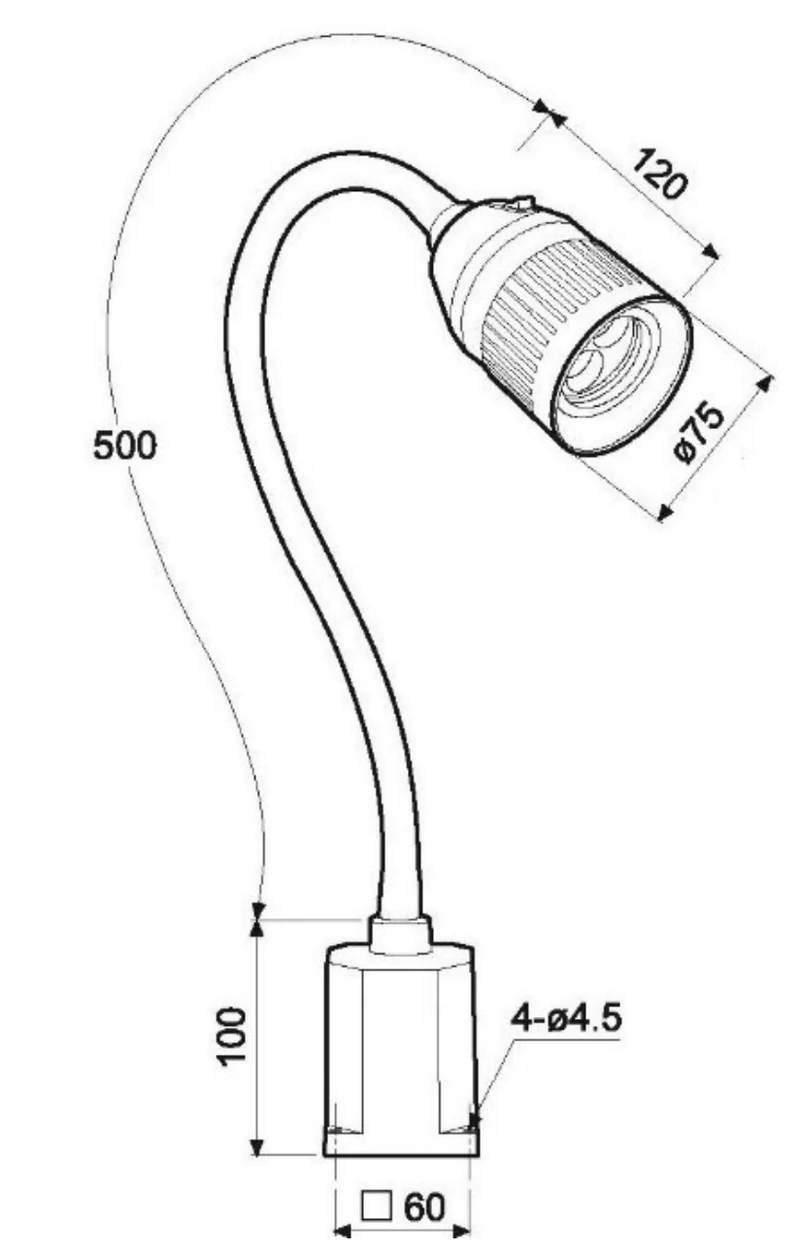 LED Flexarmleuchte BASIC