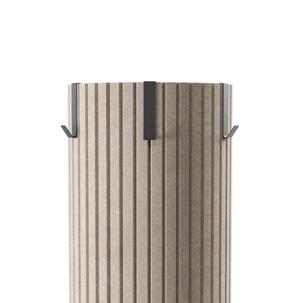 Akustikmöbel Parthos Säule mit Kleiderhaken