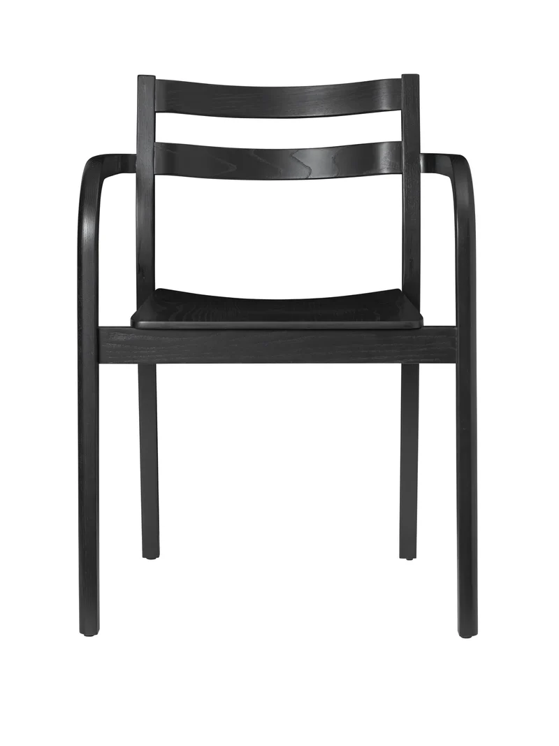 Boda Esszimmerstuhl mit Armlehne Holz stapelbar - ferm LIVING