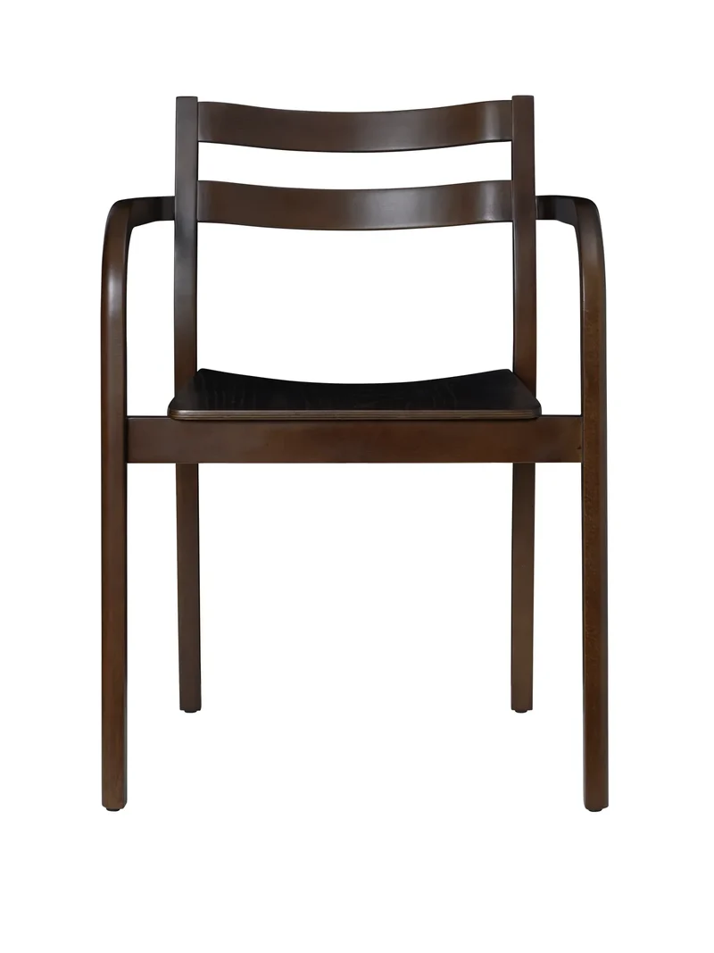 Boda Esszimmerstuhl mit Armlehne Holz stapelbar - ferm LIVING