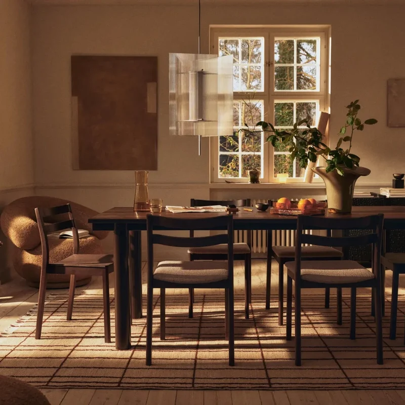 Boda Esszimmerstuhl Holz stapelbar - ferm LIVING