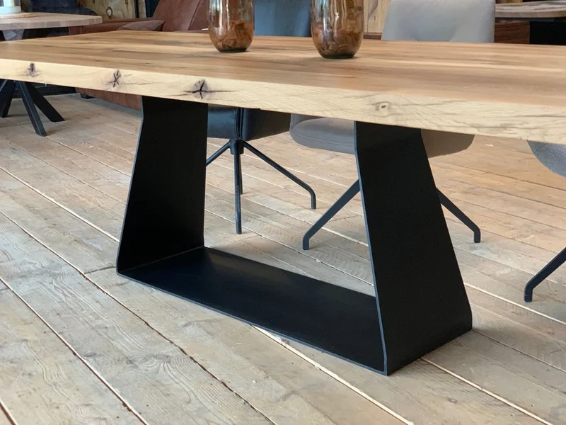 Massivholztisch Eiche Altholz Maxim