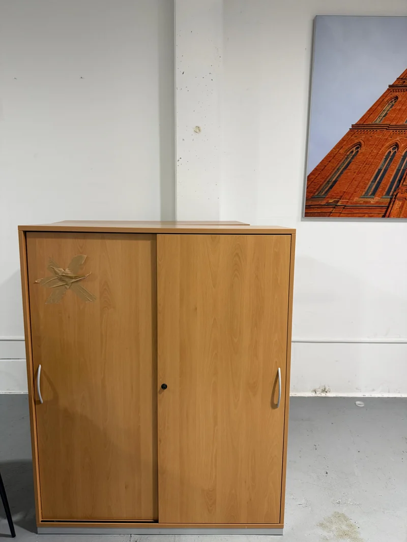 Steelcase Sideboard Buche 4 OH