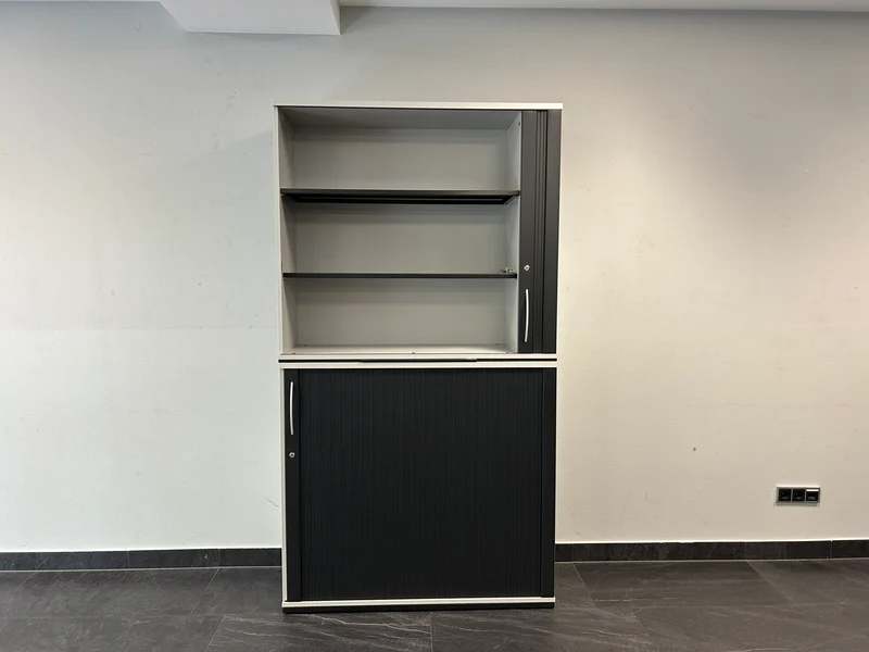 König & Neurath Sideboard Weiß / Schwarz