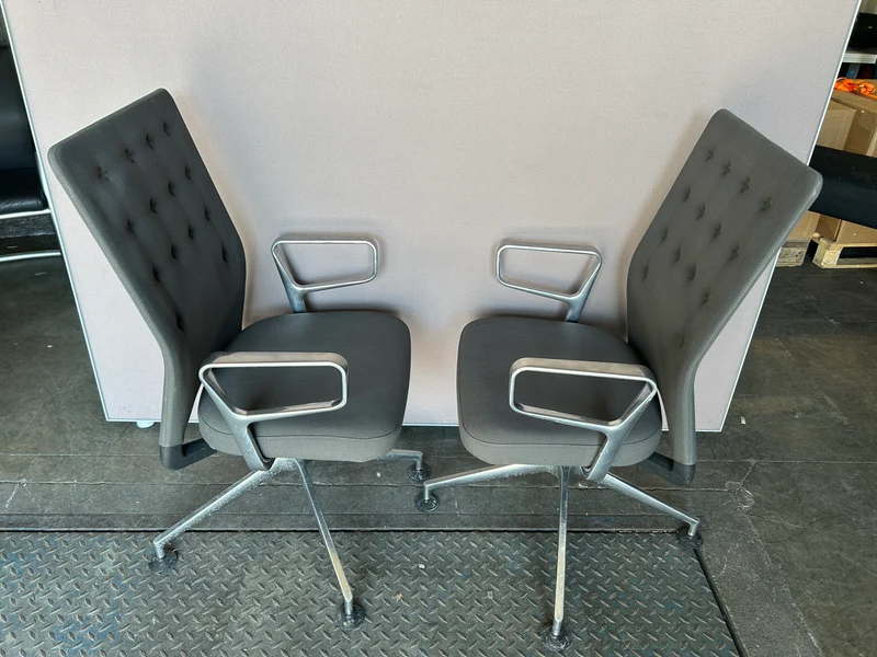 Vitra ID Trim Konferenzstuhl Grau