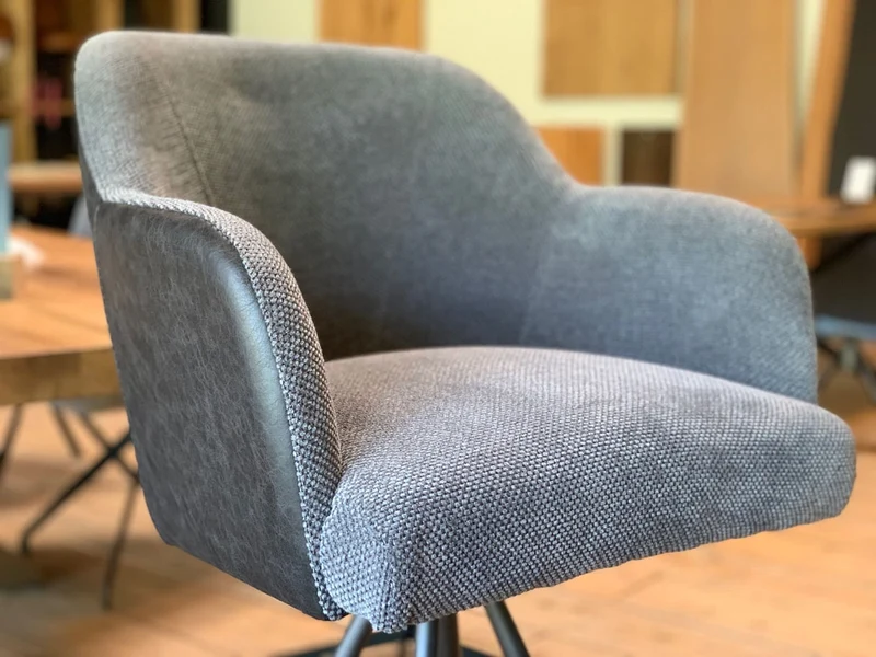 Barhocker Küche Leder Stoff drehbar SL197DS