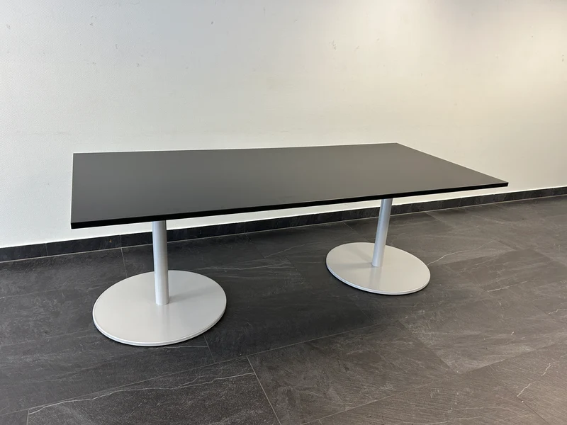 XXL Konferenztisch Schwarz