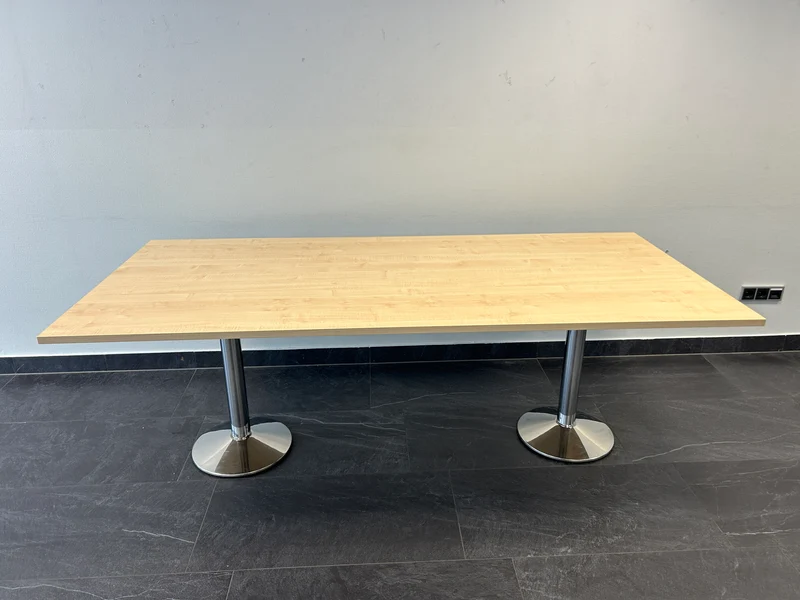 XXL Konferenztisch Ahorn