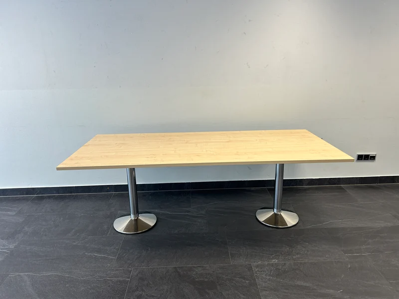 XXL Konferenztisch Ahorn