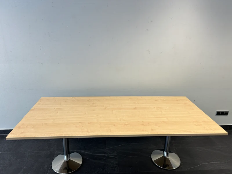 XXL Konferenztisch Ahorn