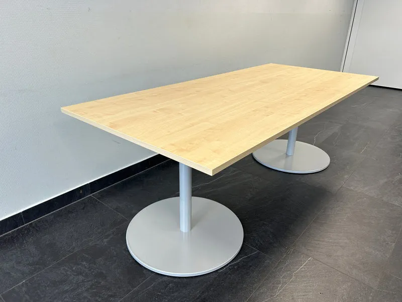 XXL Konferenztisch Ahorn