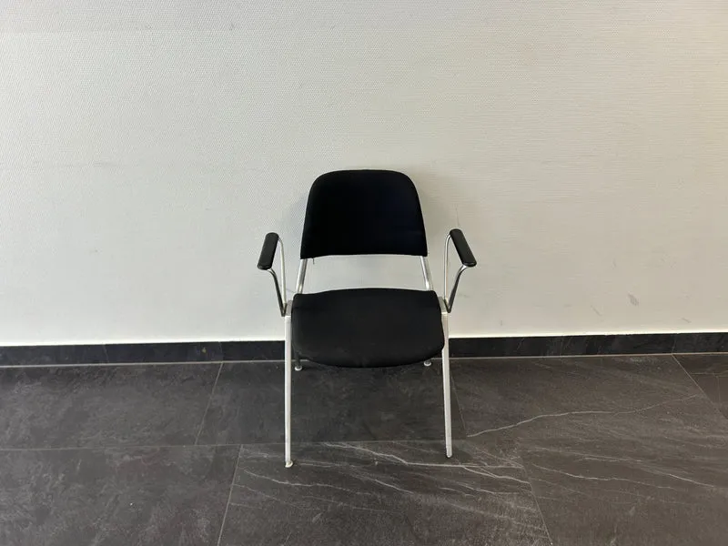 Konferenzstuhl Schwarz