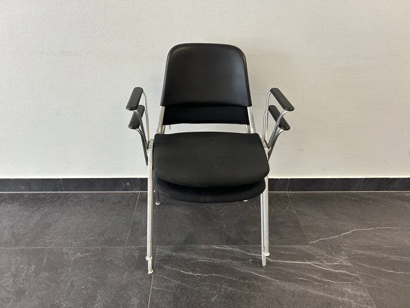 Konferenzstuhl Schwarz