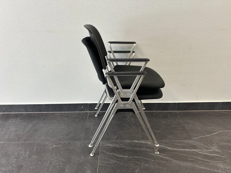 Konferenzstuhl Schwarz