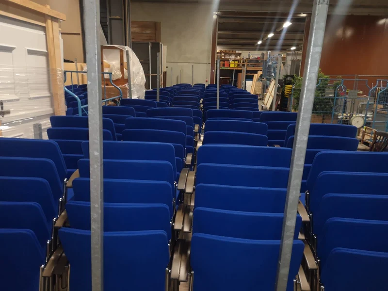 Mauser Konferenzstuhl Blau