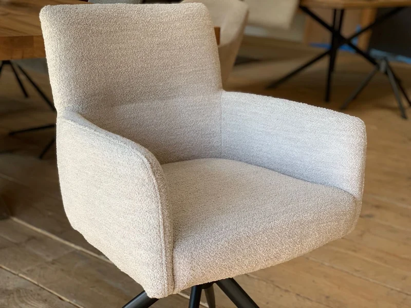 Stuhl aus Stoff zum drehen S159T