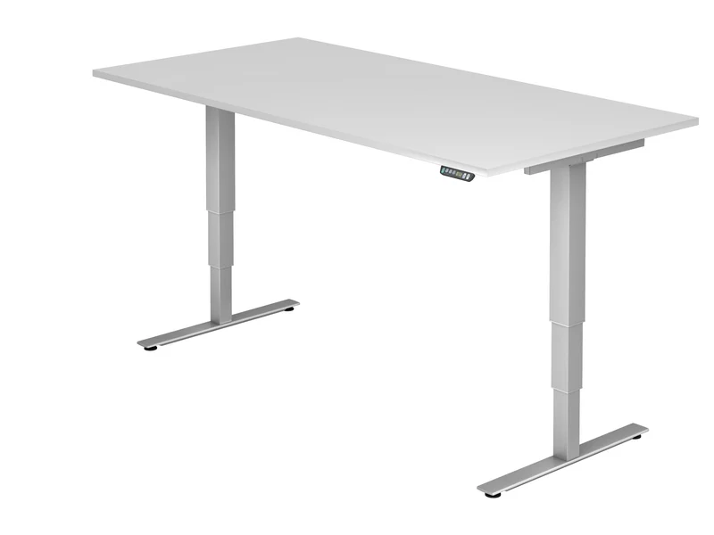 Großer Höhenverstellbarer Schreibtisch 180x80 aus der Serie BE-XD mit Memory Taster