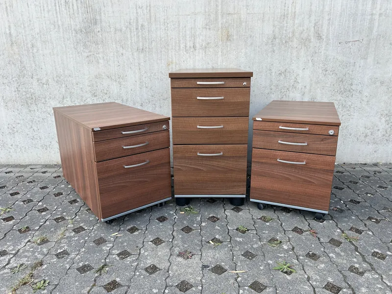 Assmann Rollcontainer Nussbaum