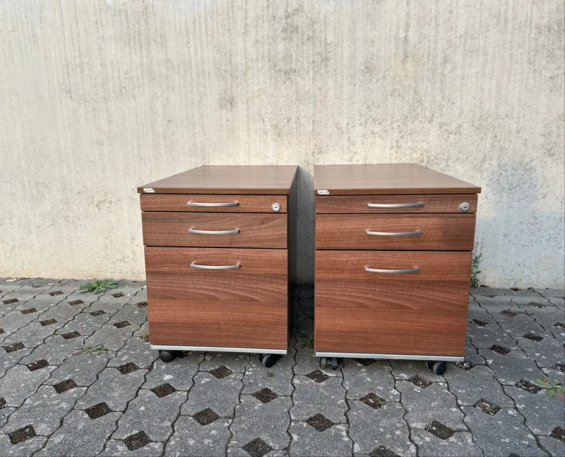 Assmann Rollcontainer Nussbaum