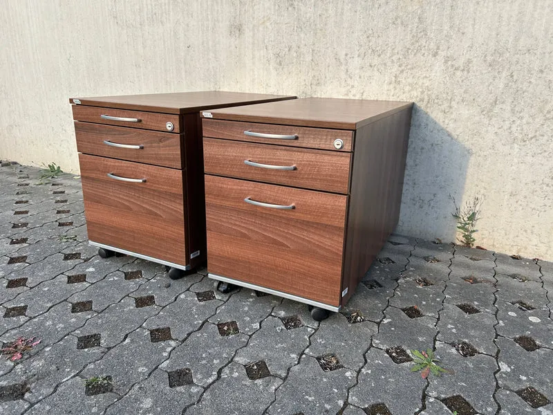 Assmann Rollcontainer Nussbaum