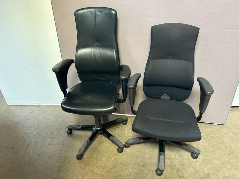 HAG Signet Bürodrehstuhl Stoff/Leder