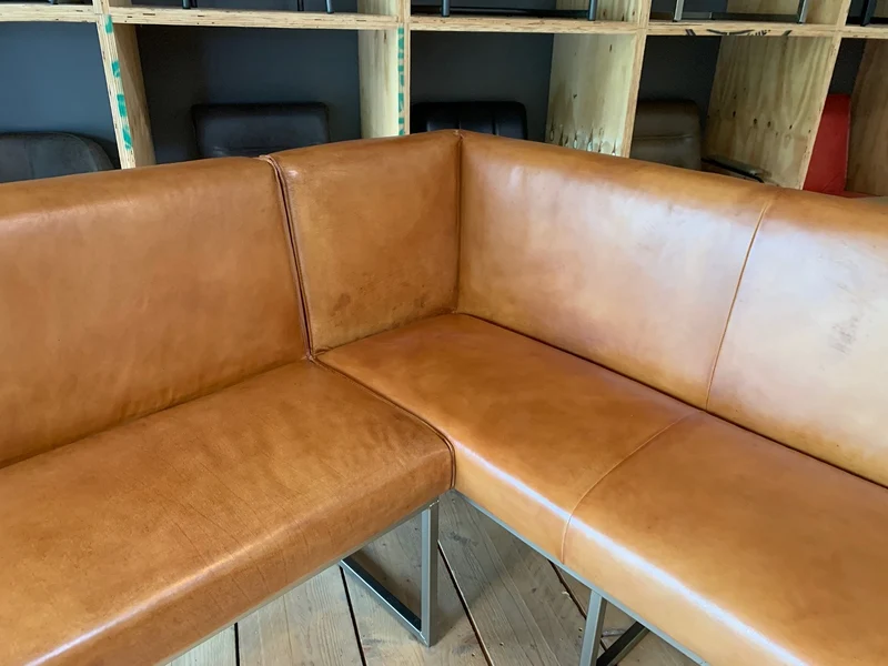 Moderne Eckbank Leder BL114
