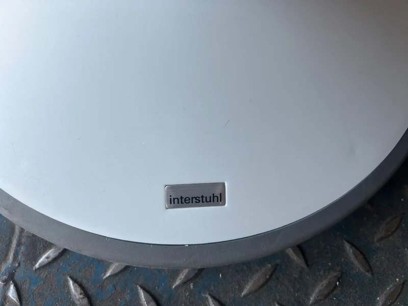 Interstuhl UPis1 110U Hocker Gelb / Weiß