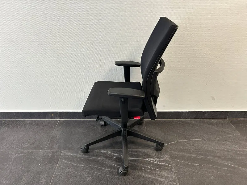 Haworth Comforto Bürodrehstuhl Schwarz