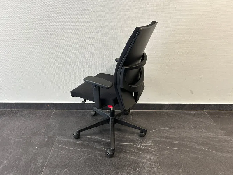 Haworth Comforto Bürodrehstuhl Schwarz