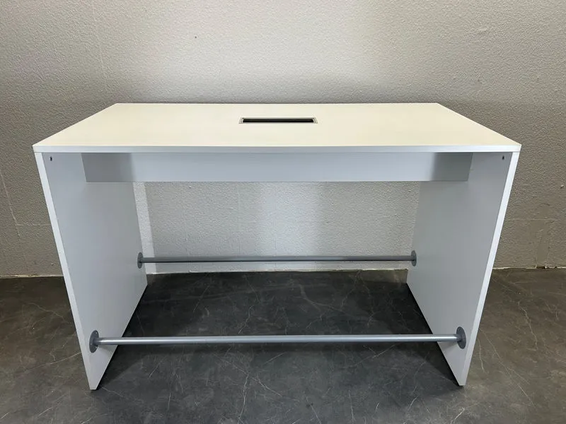 Stehtisch Workstation Weiß
