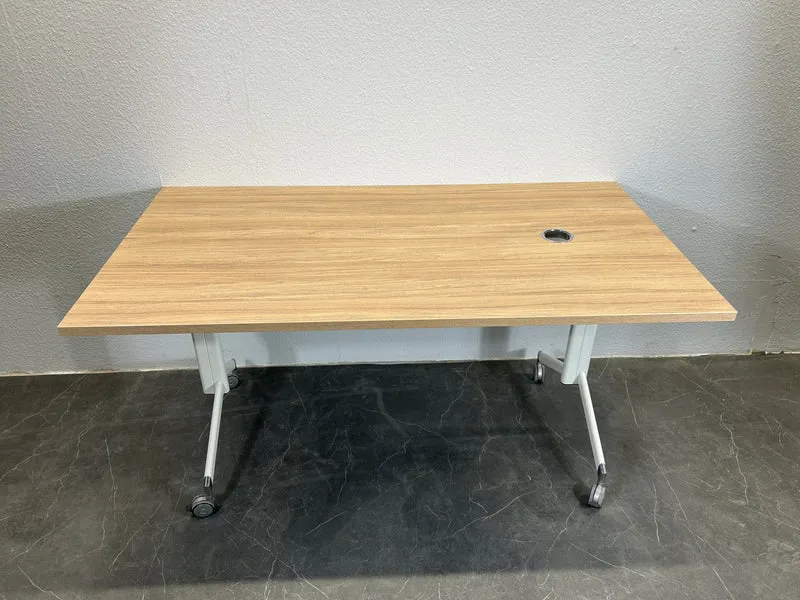 Klapptisch auf Rollen Akazie