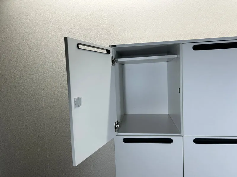 Nowystyl Wertfachschrank Grau