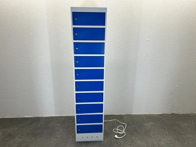 Wertfachschrank Blau / Grau