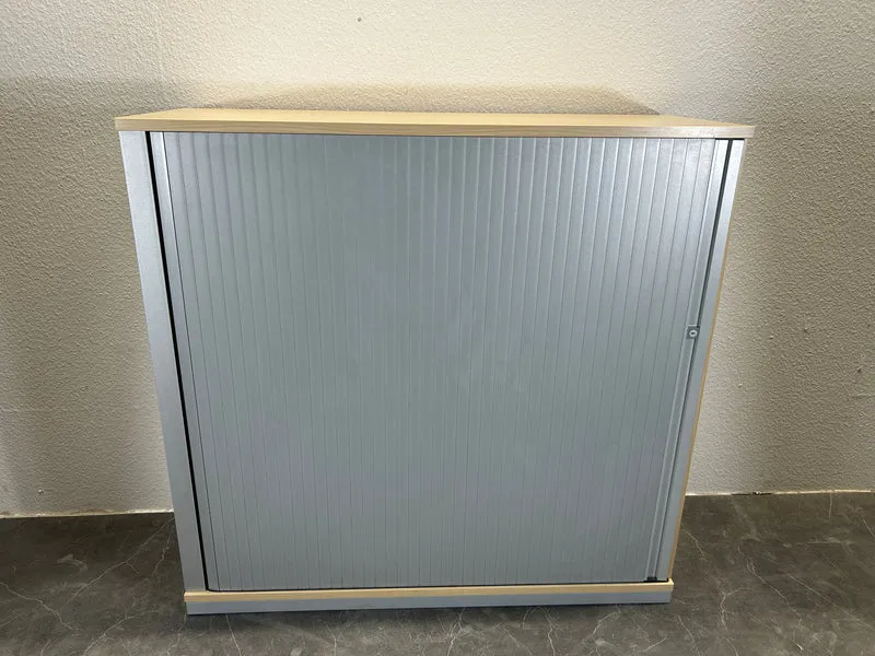 Steelcase Sideboard Ahorn/Silber