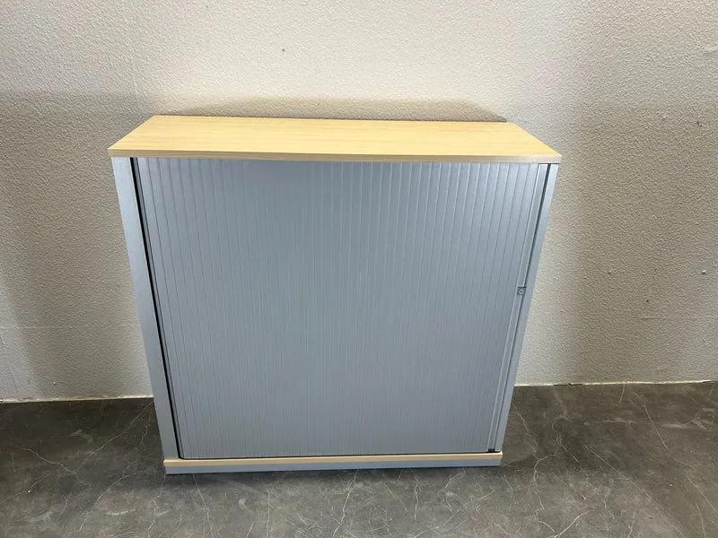 Steelcase Sideboard Ahorn/Silber