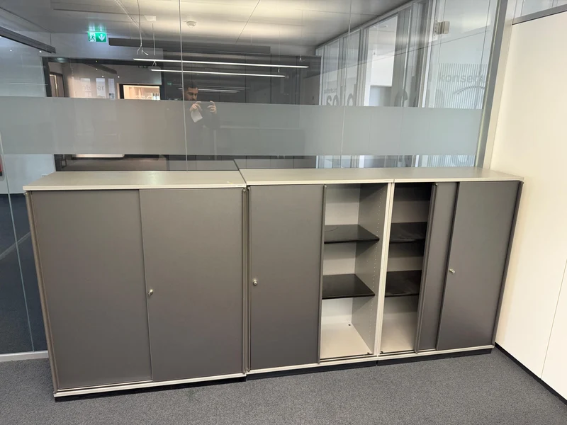 Vario Sideboard Anthrazit / Grau