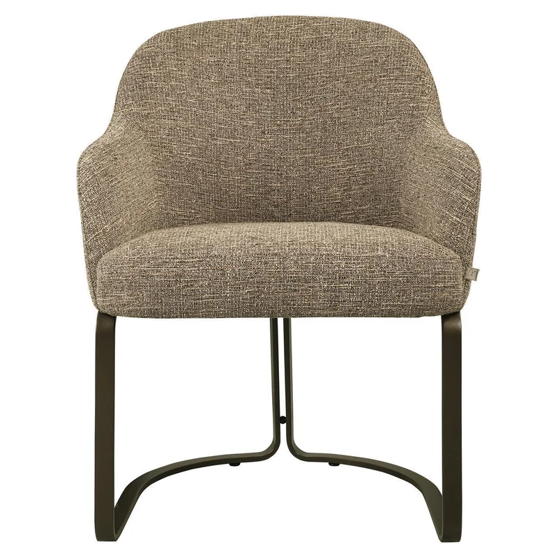 Richmond Interiors Esszimmerstuhl Hadley brown tweed fire retardant